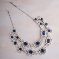 Arya Necklace - Blue