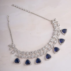 Pia Necklace - Blue