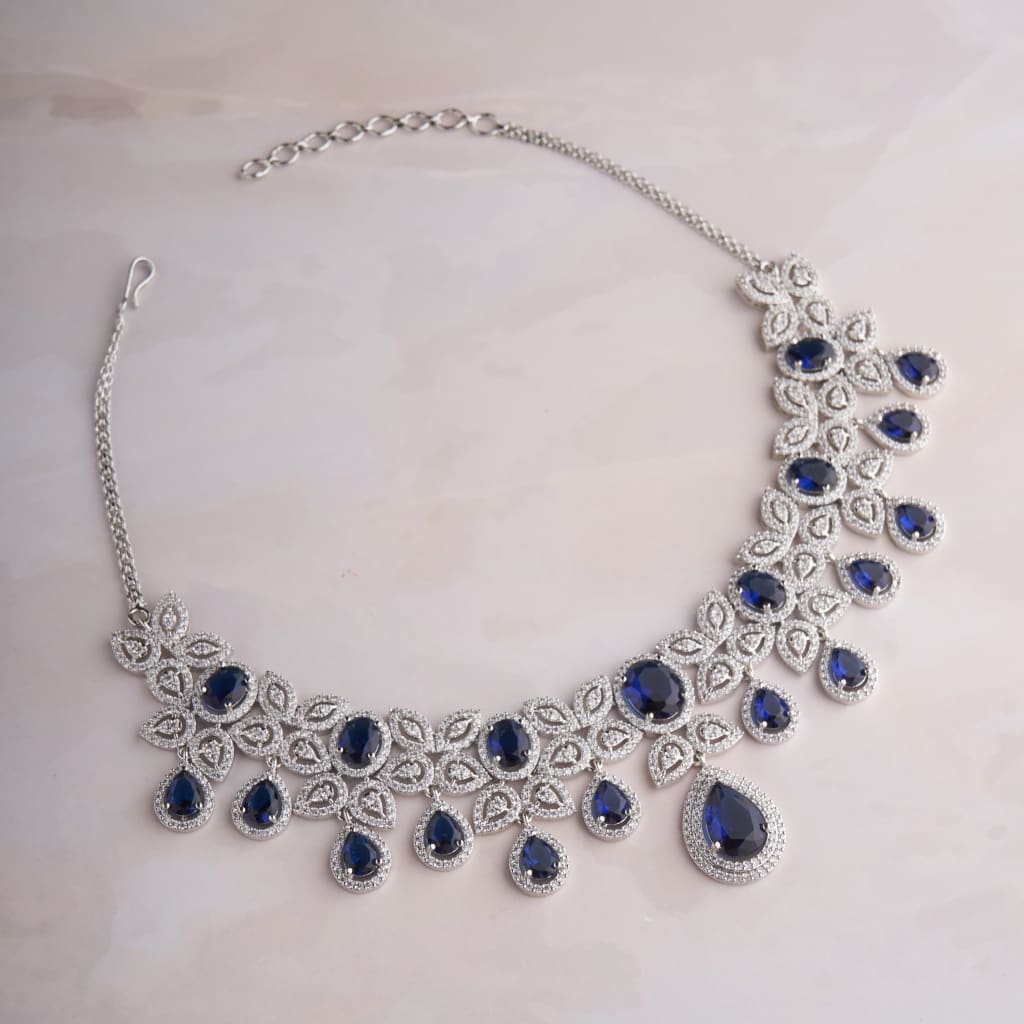 Maisie Necklace - Blue