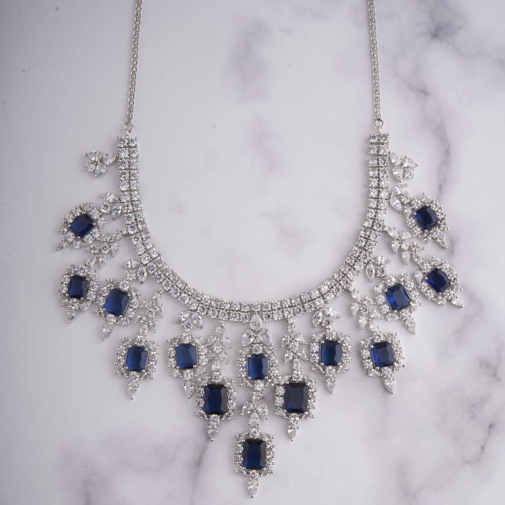 Kiyana Necklace - Blue