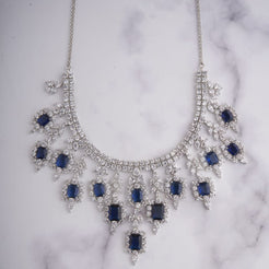 Kiyana Necklace - Blue