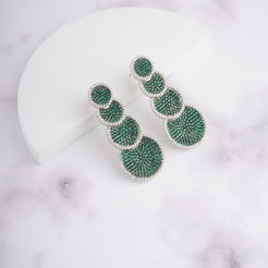 Cirque Earrings - Green