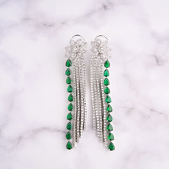 Agastya Earrings - Green