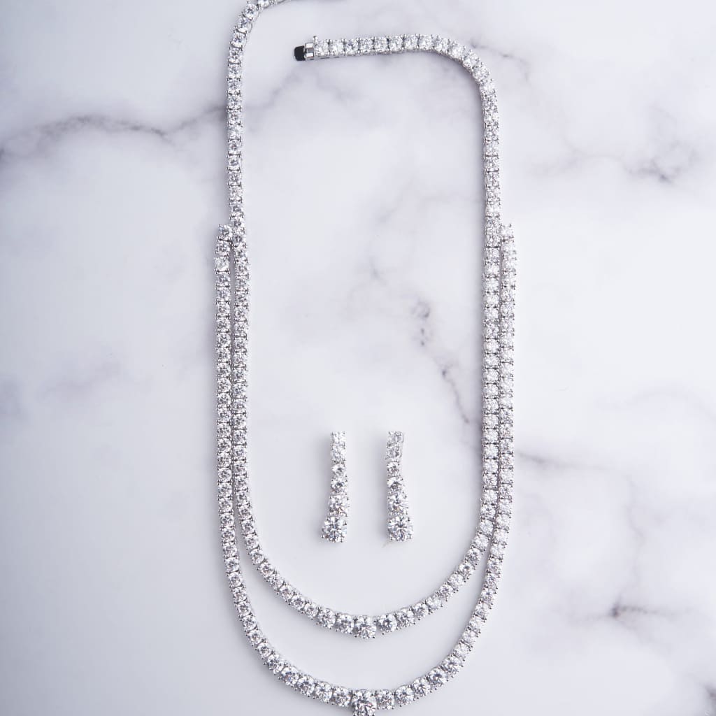 Aimie Necklace - Silver