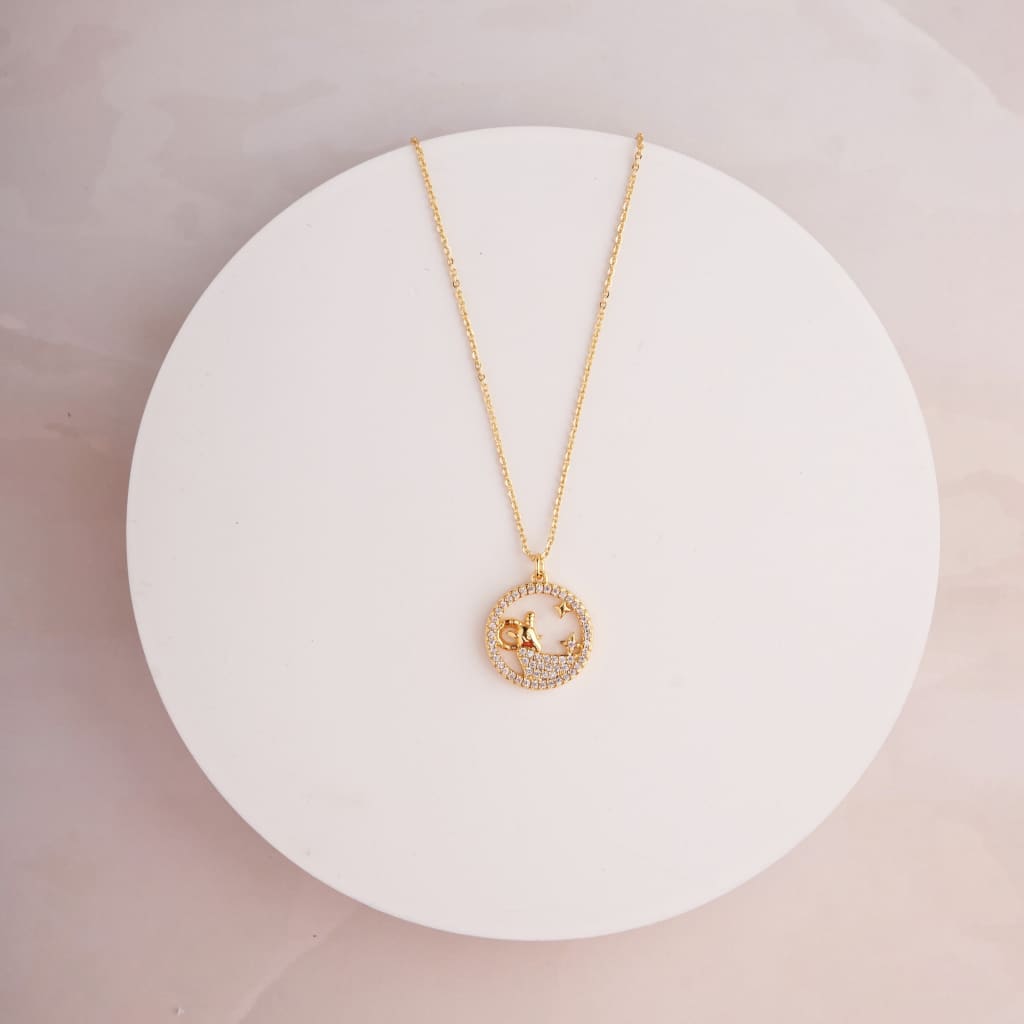 Aires Zodiac Chain - Gold