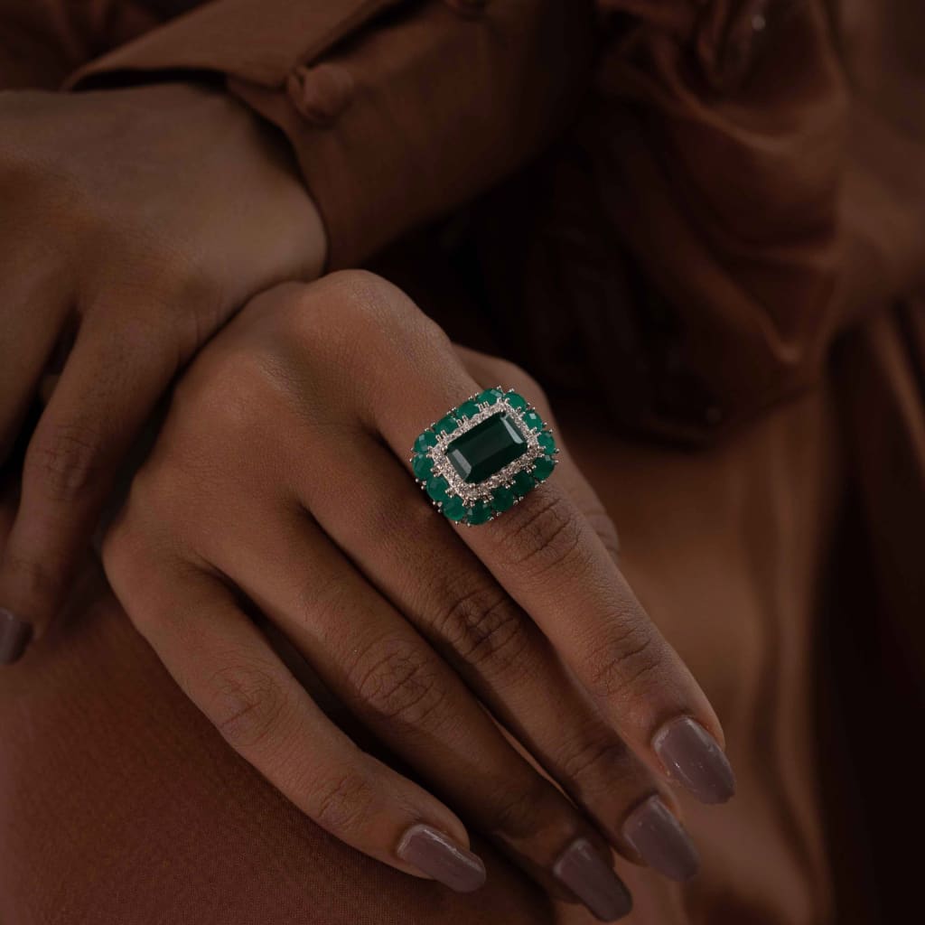 Aishlynn Ring - Green