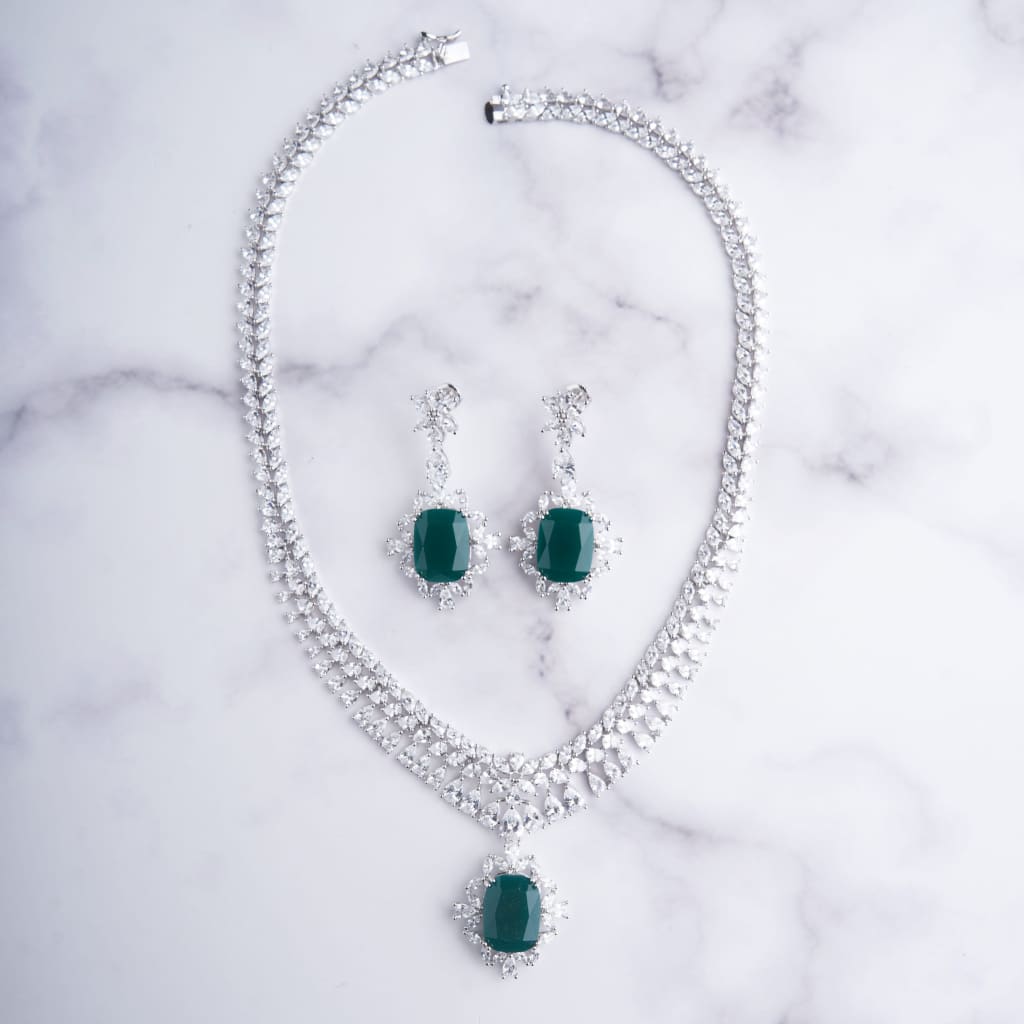 Alissa Necklace - Green