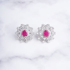 Apricity Earrings - Red