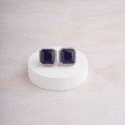 April Earrings - Blue