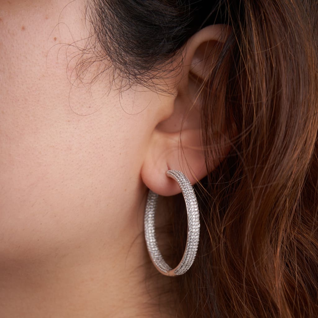 Avi Hoops Earrings