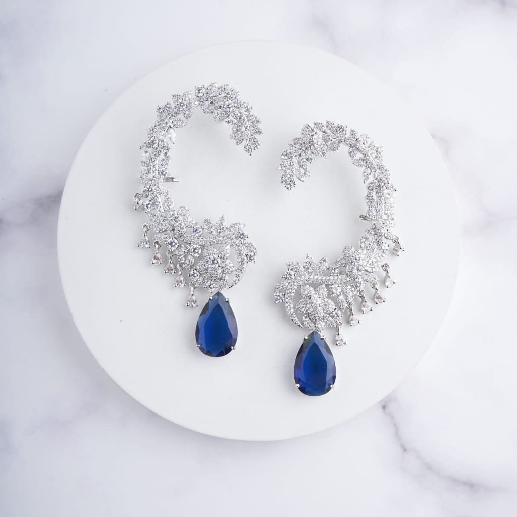 Celestia Earrings - Blue