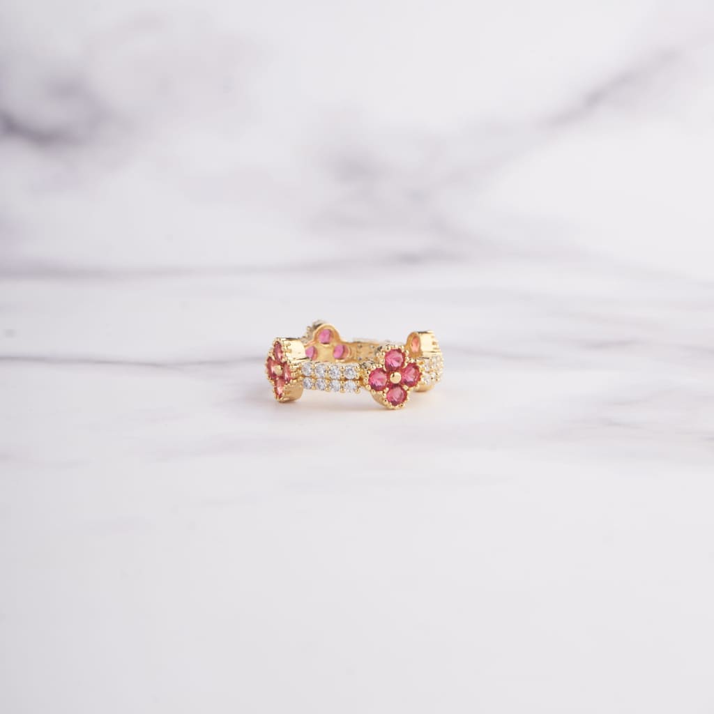 Clover Eternity Ring