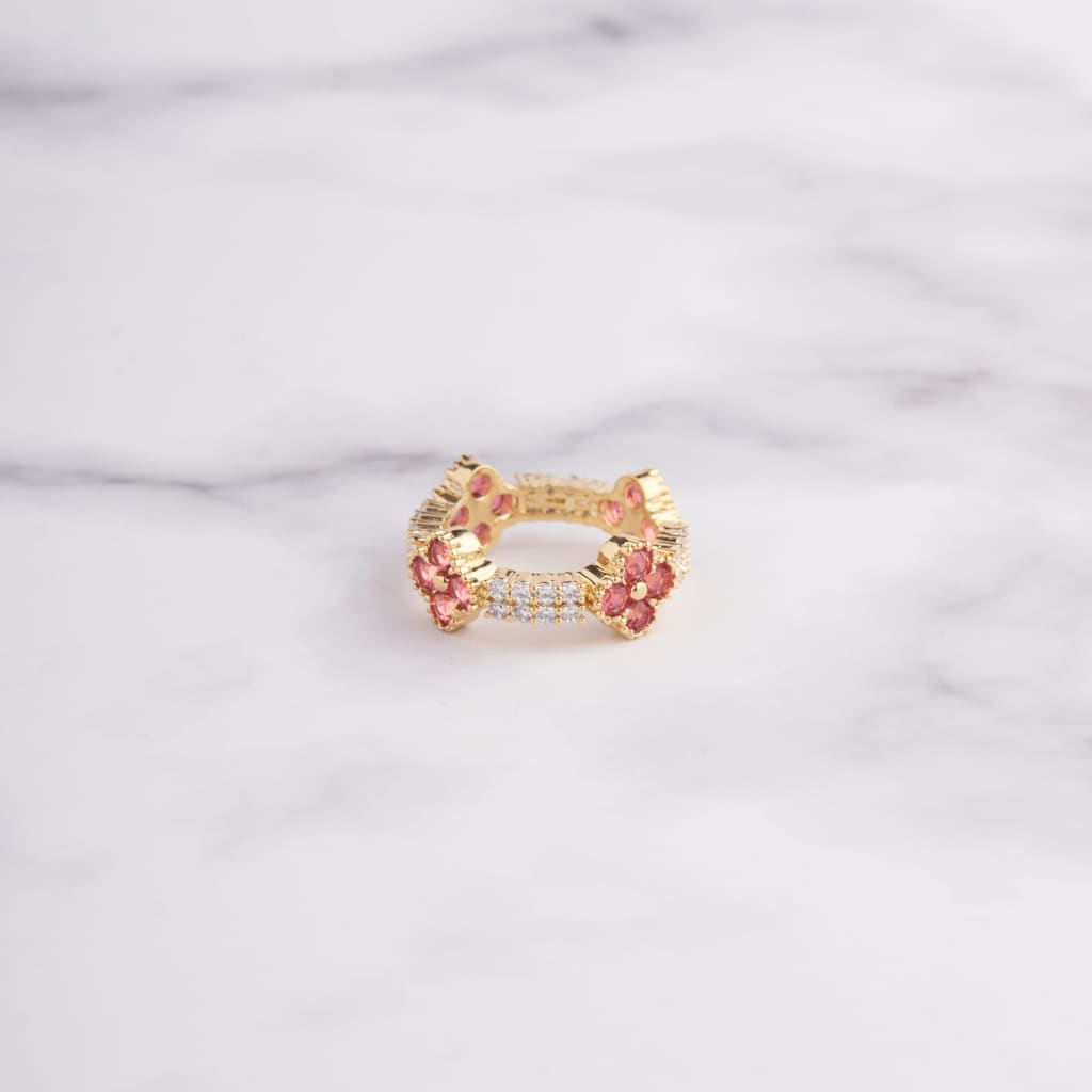 Clover Eternity Ring