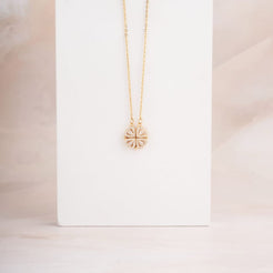 Clover Openable Pendant - Gold