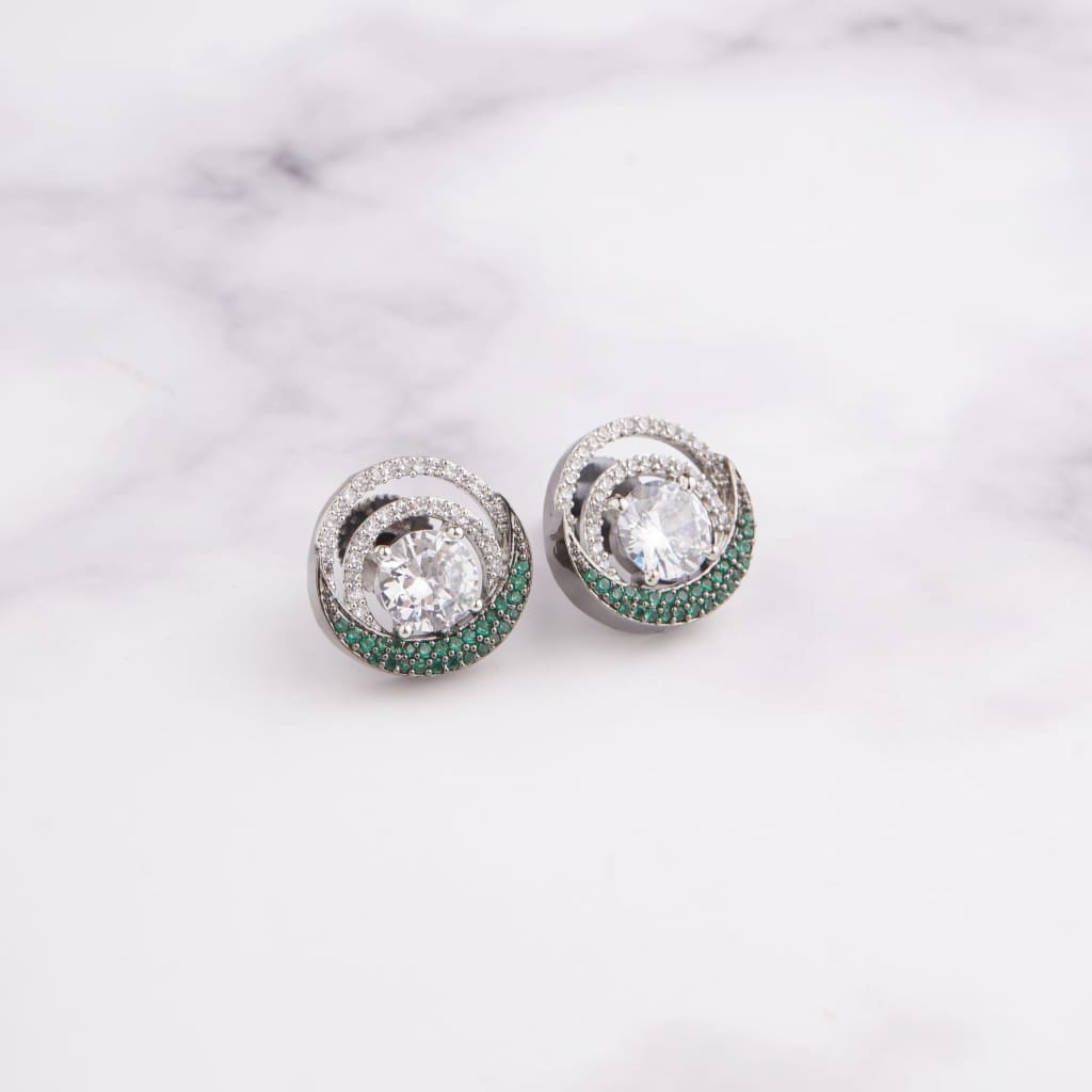 Colson Earrings - Green