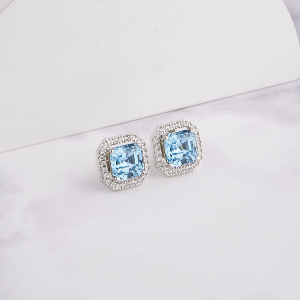 Colt Earrings - Aqua