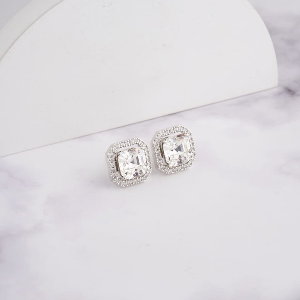 Colt Earrings - White