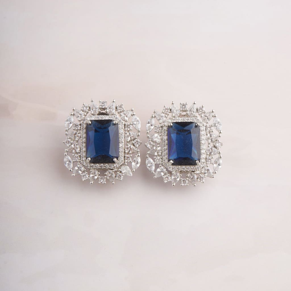 Cynthia Earrings - Blue