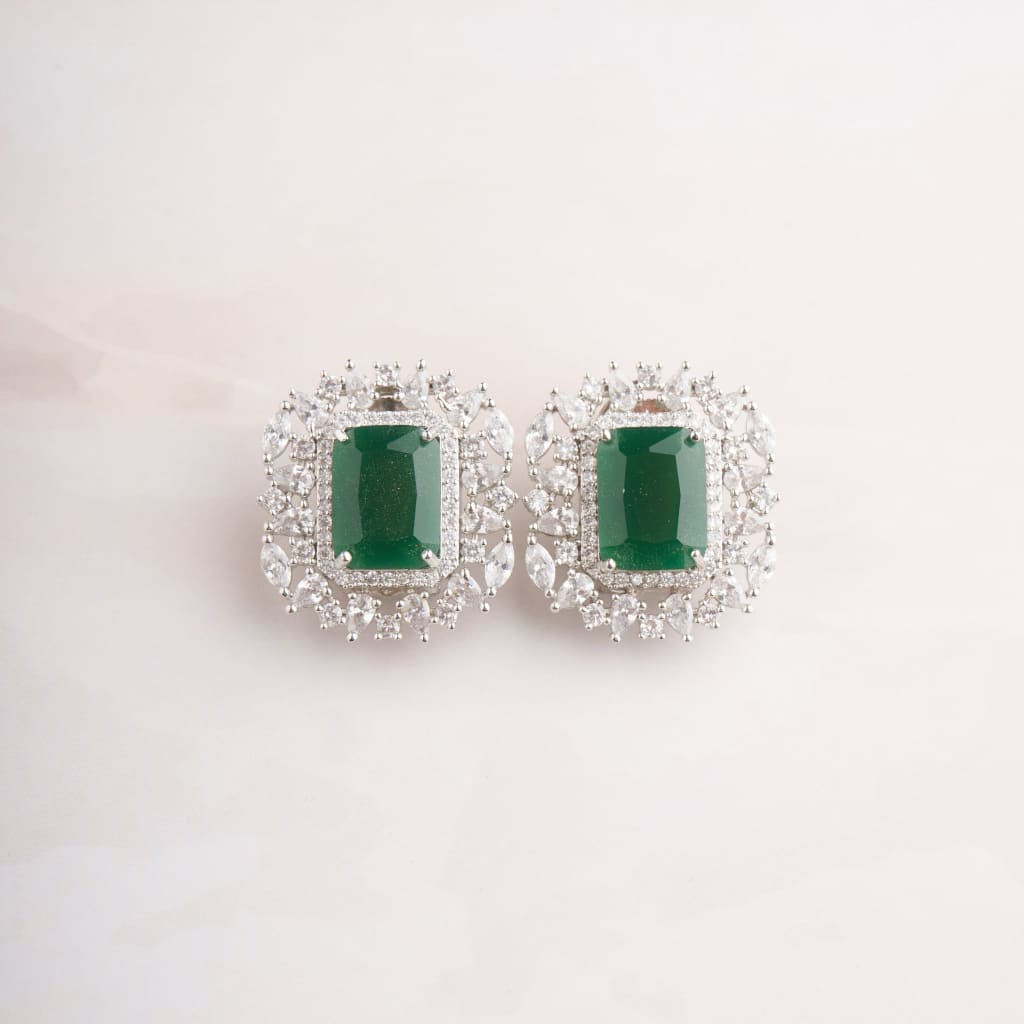 Cynthia Earrings - Green