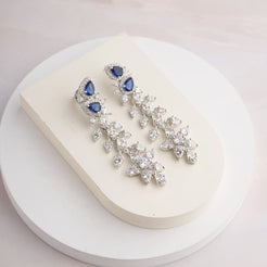 Dion Earrings - Blue