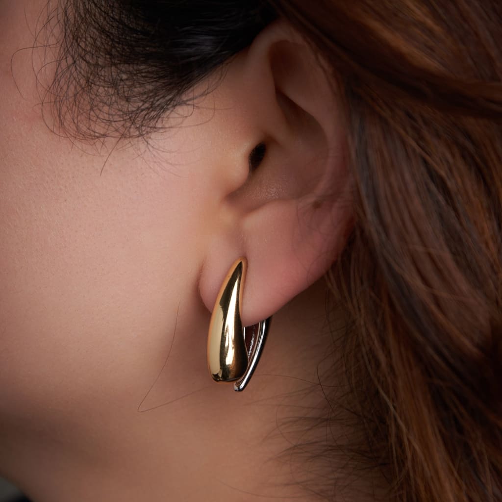 Dome Drop Earrings