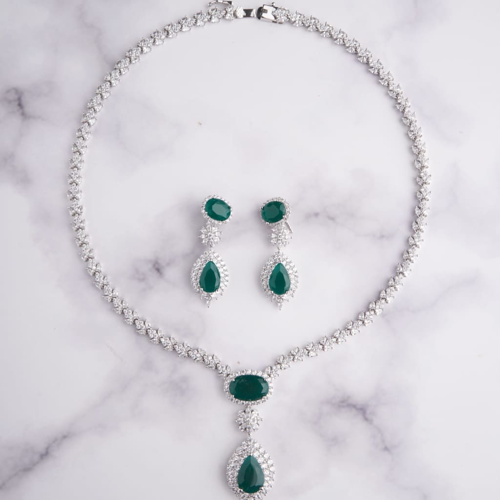 Dorothea Necklace - Green