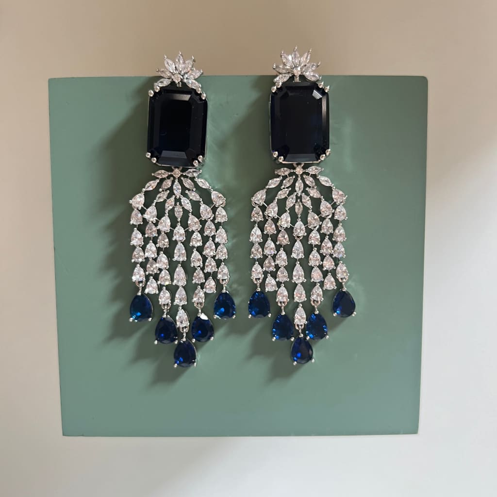 Eden Earrings - Blue