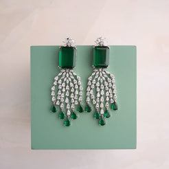 Eden Earrings - Green