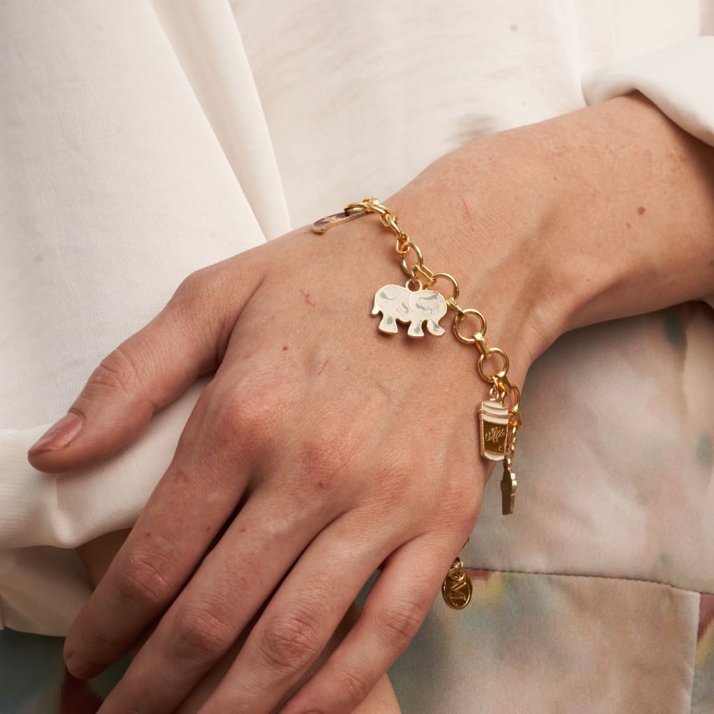 Elephant Charm Bracelet