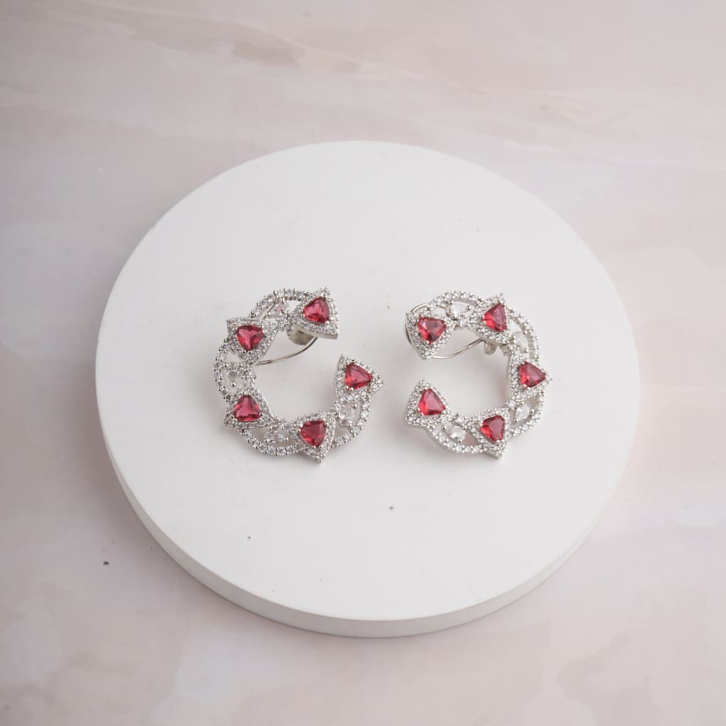 Elixir Earrings - Red