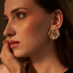 Elle Earrings - Yellow