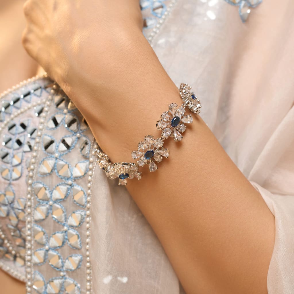 Everly Bracelet - Blue