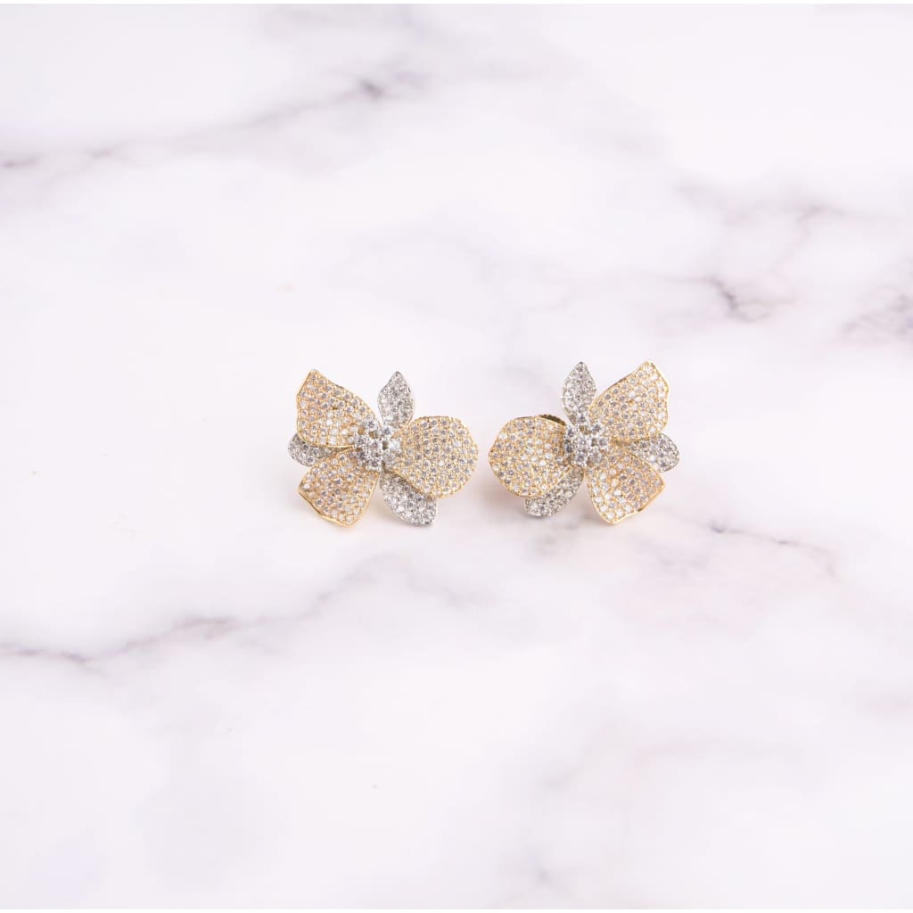 Floret Earrings - Gold