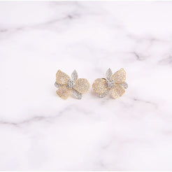 Floret Earrings - Gold