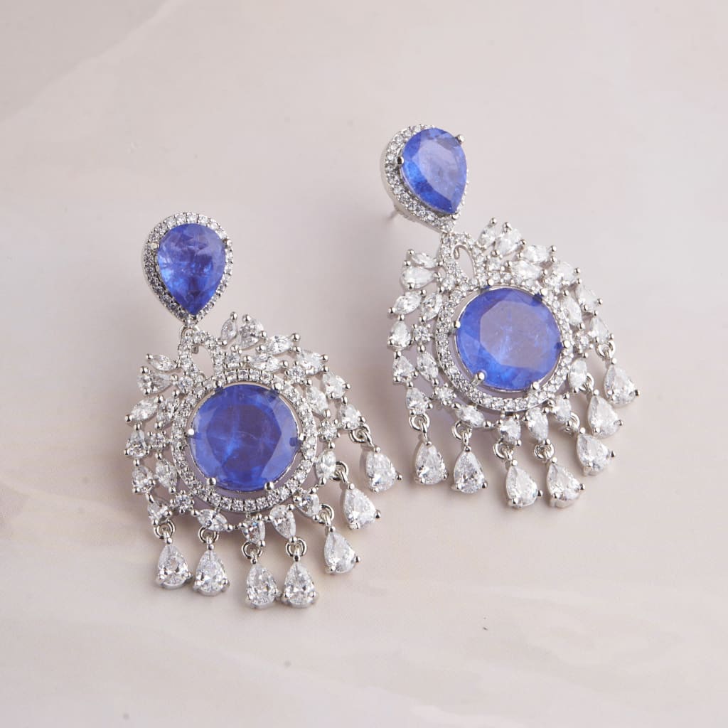 Flynn Earrings - Purple