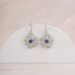 Hana Earrings - Blue