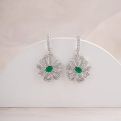 Hana Earrings - Green