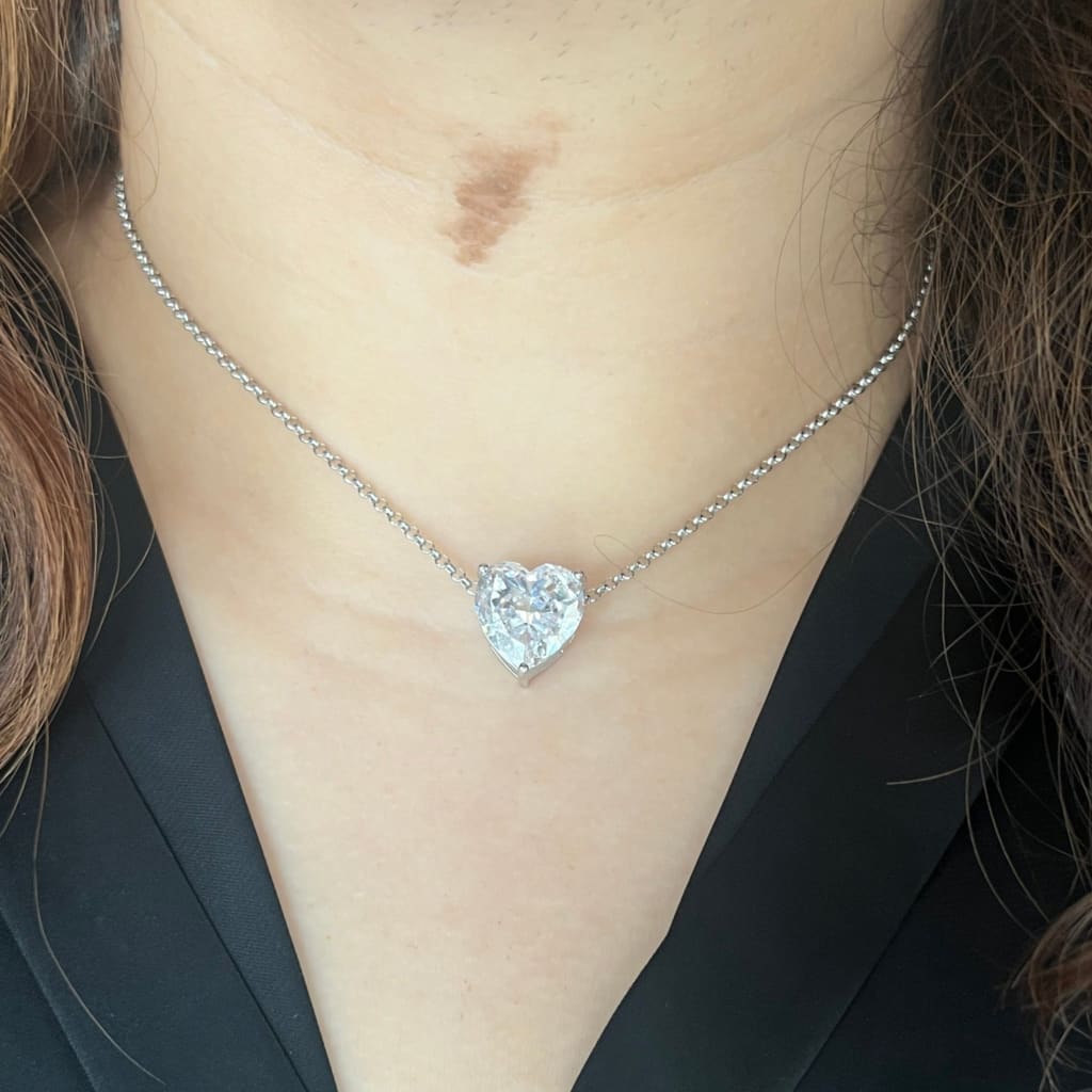 Ice Heart Pendant