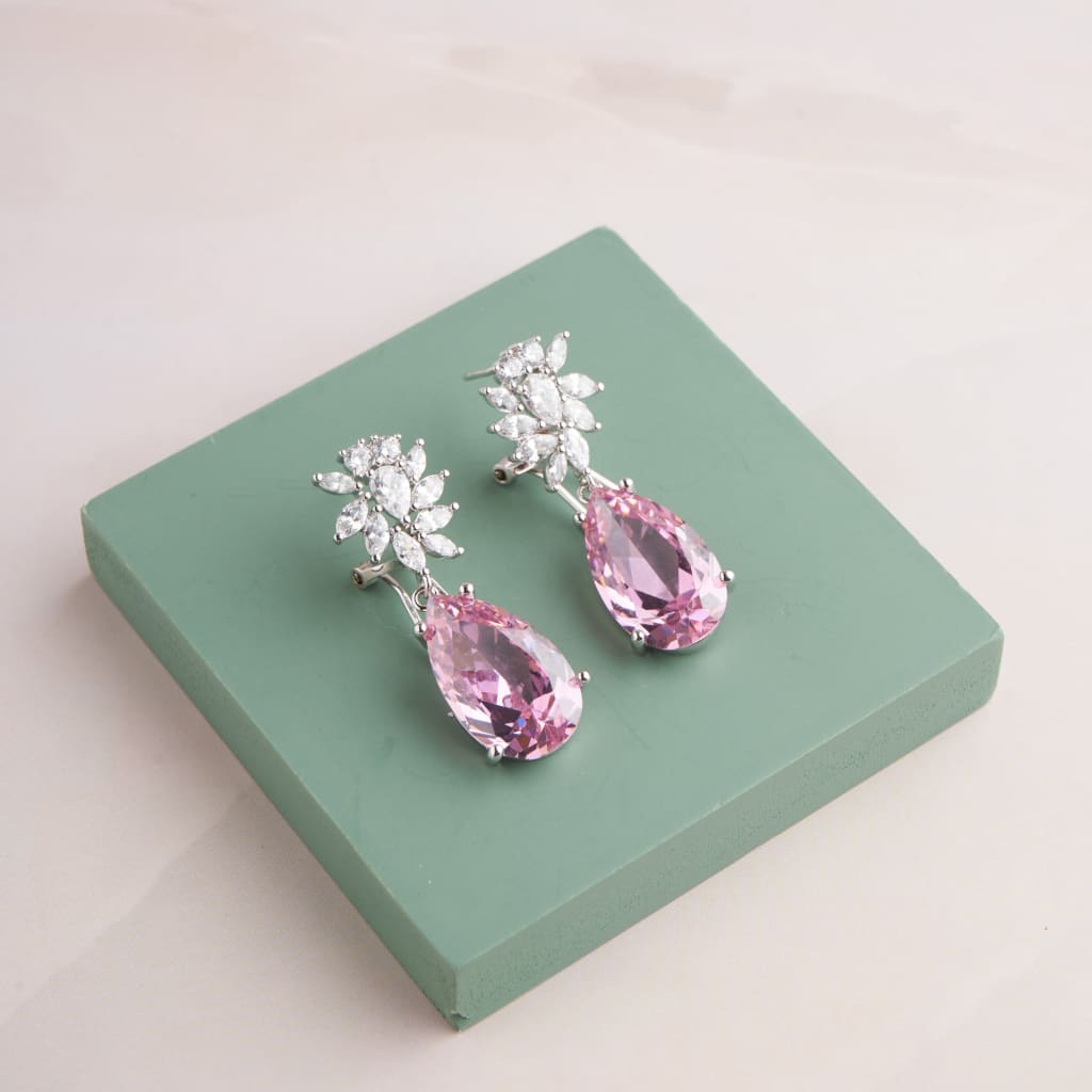 Jaslyn Earrings - Pink