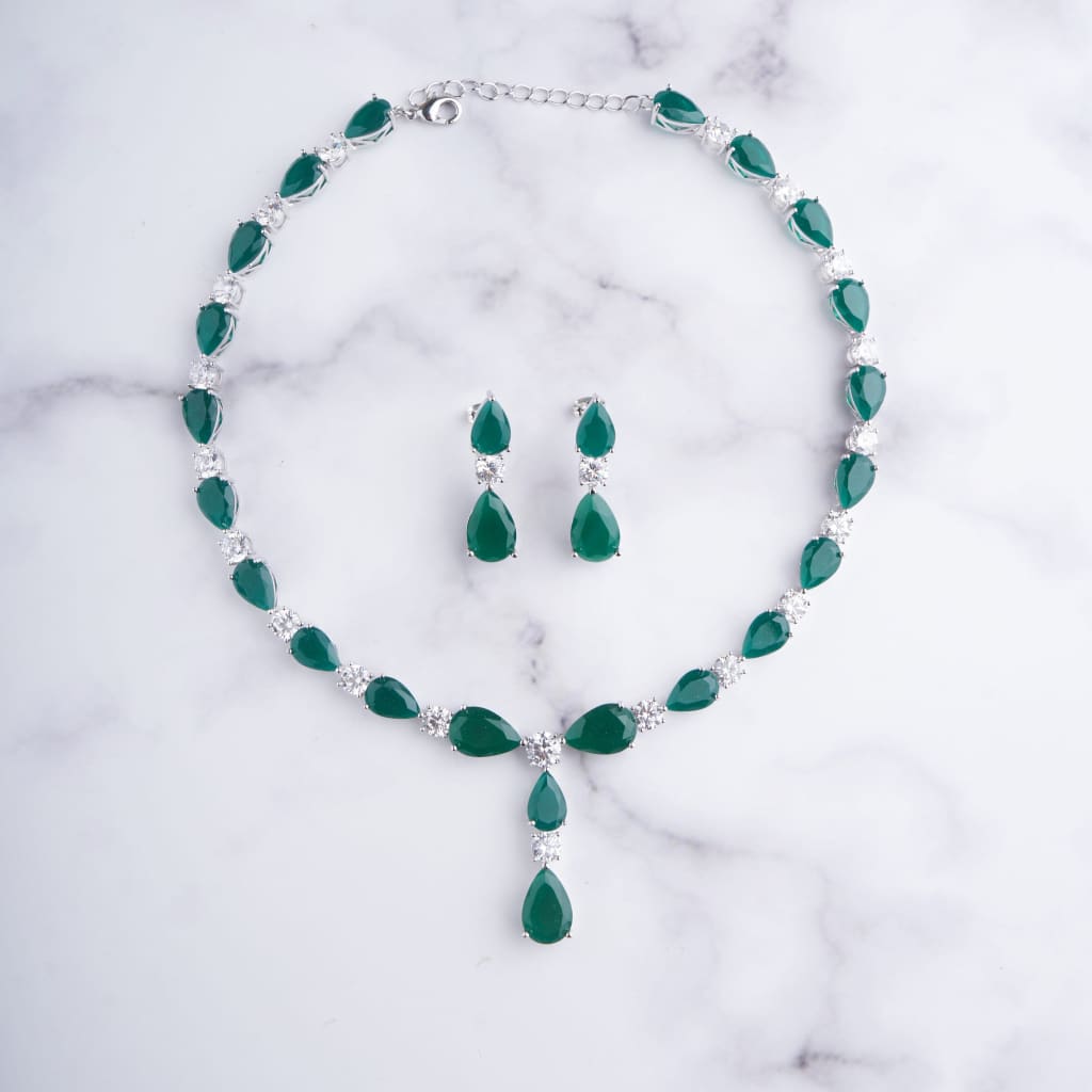 Kara Necklace - Green