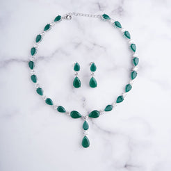 Kara Necklace - Green