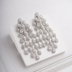 Kristella Earrings - Silver