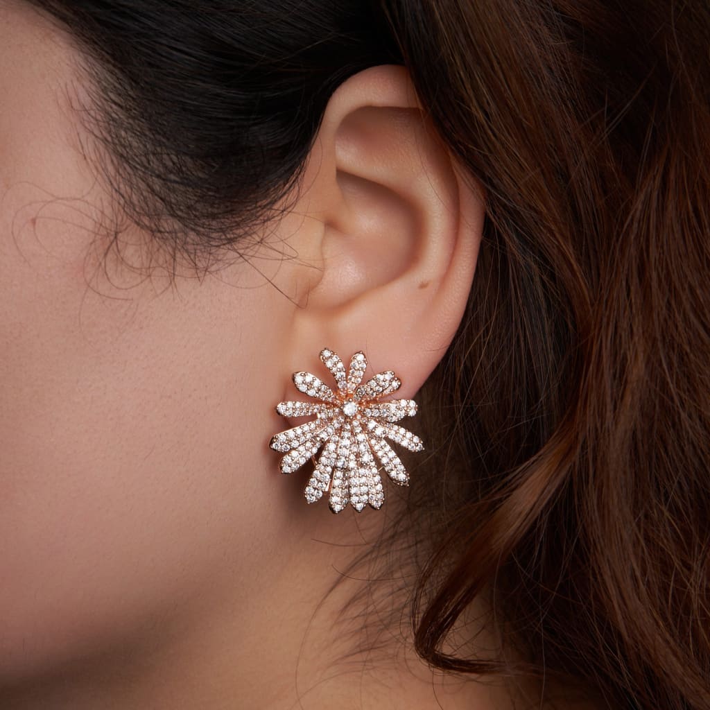 Lainey Earrings - Rose