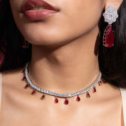 Laura Choker - Red