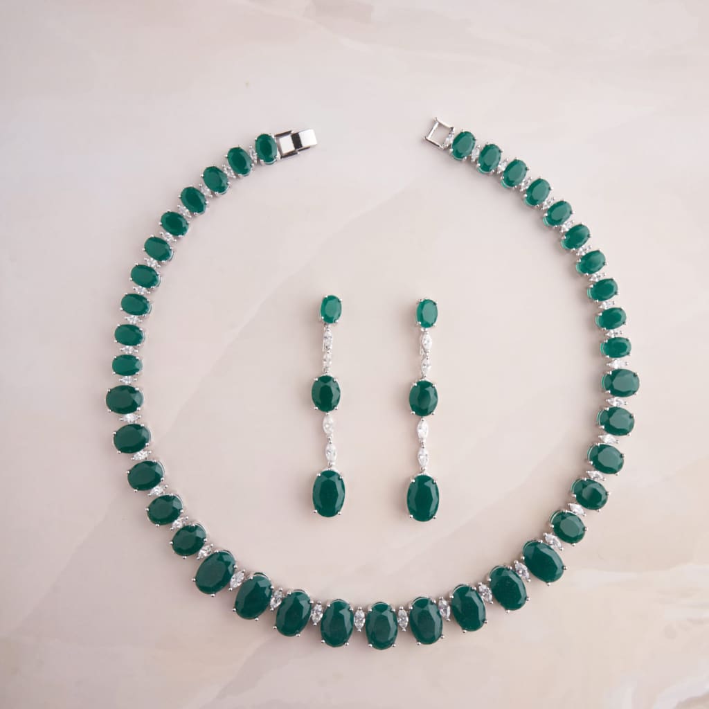 Lauren Necklace - Green