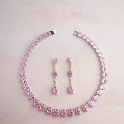 Lauren Necklace - Pink