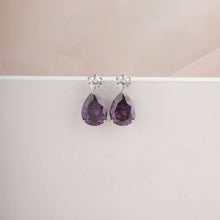 Load image into Gallery viewer, Liara Earrings - Purple
