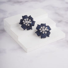 Load image into Gallery viewer, Liliane Earrings - Blue
