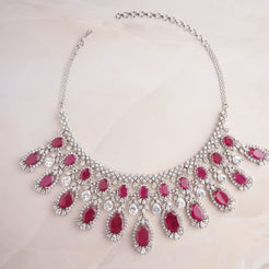 Luminary Necklace - Red