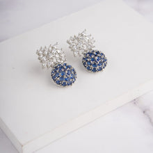 Load image into Gallery viewer, Mannat Earrings - Blue

